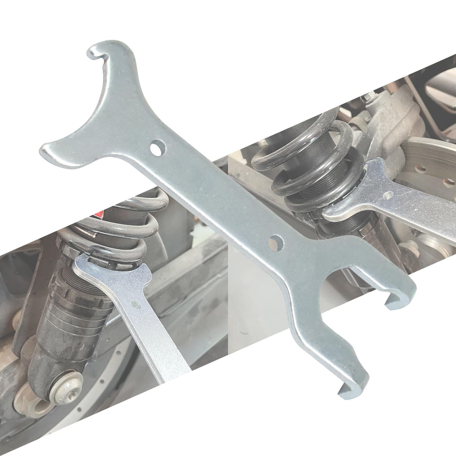 Amazon | HCmotorku リアショックスパナレンチ調整ツール Harley